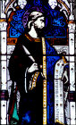St Mark, evangelist, nineteenth century, Magdalen College Chapel Oxford, England