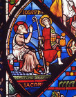 Joseph and Jacob, nineteenth century,  Lincoln Cathedral, Lincolnshire, England