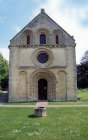 Church of St Mary the Virgin, built 1160-1230,  west front, Iffley, Oxfordshire, England