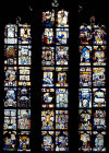 Panel of Swiss glass, fifteenth to sixteenth century, Wragby Church, West Yorkshire, England