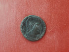 Flavius Magnus Magnentius, usurper of the Roman Empire, 350-3 AD, bronze coin, Newbury Collection, Hollingbourne Kent