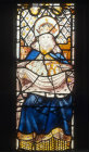 God with souls in his lap, sixteenth century, Church of St Neot, Cornwall, England