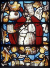 Moses. 1533 Jesse Tree, St Dyfnogs Church,  Llanrhaeadr, North Wales