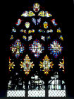 Thomas a Becket window, fourteenth century, Christchurch Cathedral. Oxford, England