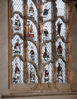 Jesse window, fifteenth century, Dorchester Abbey, Oxfordshire, England