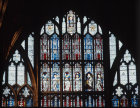 The Crecy window, top section c. 1350 Gloucester Cathedral
