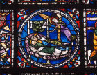 Angel warns the three magi against Herod, thirteenth century, Canterbury Cathedral, England