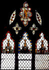 St Michael window, no.48, fourteenth century, Wells Cathedral, Somerset, England