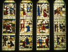 Parables window, north aisle, St Mathew