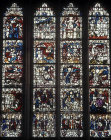 The Apocalypse, Book of Revelations, 1405-1408, Great East window, York Minister, Yorkshire, England