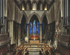 England, Salisbury Cathedral, the Trinity Chapel and High Altar