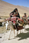 Afghanistan, Kunar Valley, Kuchi nomads on their way to Nuristan