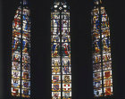 Three of the royal windows in the apse, 1516-19, Church of St Gommaire, Lierre, Belgium