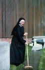Sister Anne smiling, St Mary