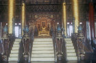 Throne in Hall of Supreme Harmony (Taihe dian ), Imperial Palace, Beijing, China