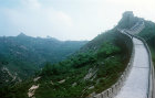 The Great Wall, built eighth to twentieth century of stone, soil, sand and brick, China