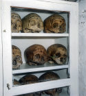 Skulls of the Abbots of Stavrovouni Monastery, Larnaca, Cyprus