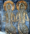 Cyprus, St Neophytos Monastery near Paphos, Saints Onoufrios and Makarios