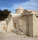 Cyprus, Kiti, the Church of Panagia Angeloktistos dates from the 7th century