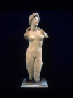 Aphrodite, Greek goddess of love, marble sculpture, second century BC, from Soli, now in Nicosia Museum, Cyprus