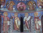 Prophets David, Isaiah, Jeremiah and Solomon, 12th century wall painting, Church of Panagia Tou Arakou, Cyprus