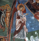 Archangel Gabriel, Church of Panagia Tou Arakou Lagoudera Cyprus  12th century  mural