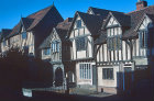 Leycester Hospital, begun fourteenth century, example of medieval courtyard architecture, now home to ex-servicemen and their families, Warwick, England