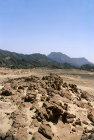 Egypt, Sinai, iron-rich sandstone area in north-west