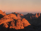 Mount Sinai at sunrise, Egypt