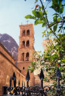 Egypt, Mount Sinai, St Catherines Monastery, the Bell Tower seen from the east