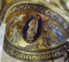 Transfiguration, mosaic in apse, St Catherine