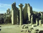 Temple of Amon, view across the great court, Karnak, Egypt