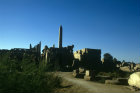 Egypt  Karnak general view of temple complex with obelisks