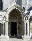 Chartres Cathedral, north porch, left bay, thirteenth century