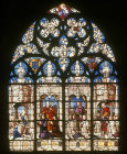 France, Bourges Cathedral, the Tullier window by Jean Liquier, 16th century