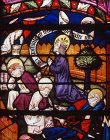 Agony in the garden, fifteenth century, Church of La Madeleine, Troyes, Champagne, France