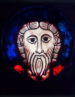 Head of Christ, 1050-70, Strasbourg Museum, Germany