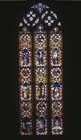 Passion Window, 14th century stained glass, St Lawrence Chapel, Strasbourg Cathedral, France