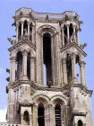 South tower of west end, Laon Cathedral, France
