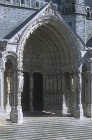 Chartres Cathedral, north porch, centre bay, thirteenth century architectural sculpture