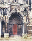 Right bay of south porch, Chartres Cathedral, France