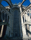 Chartres Cathedral flying buttresses of the south choir