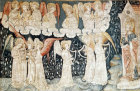 Seven angels carrying seven plagues, Angers Apocalypse tapestry, 1377-82, commissioned by Louis I duc d