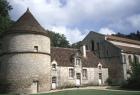 Fontenay Abbey dovecot and church, Burgundy, France