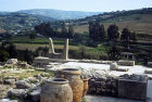 Greece, Crete, Knossos,   storage jars and Horns of Consecration
