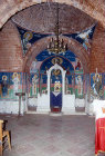 Chapel of St James, Limona Monastery, founded 1523 by St Ignatius, Lesbos, Greece