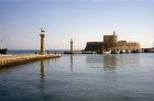 Site of Colossus, Rhodes, Greece