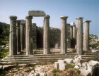 Greece, Bassae, Temple of Apollo Epicurius, late 5th century BC, south end