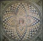 Dionysus, 2nd century mosaic, Corinth, Greece