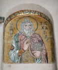 Prophet Zacharias Mosaic Daphni Monastery Greece 11th century